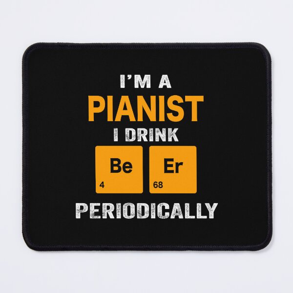 Item preview, Beer Drinker Gift, Funny pianist Shirt, pianist Gift, pianist fathers day christmas gift Shirt, Beer Drinker Drink Beer Periodically designed and sold by xlnv.