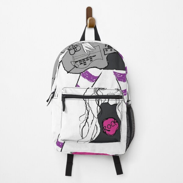 Item preview, rock hand drawn girl, rock girl anime cartoon illustration, designed and sold by zenger2021.