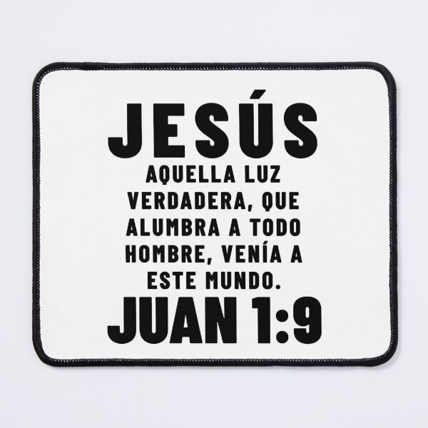 Item preview, John 1:9 Jesus The True Light Spanish Bible Verse designed and sold by NombresDeJesus.