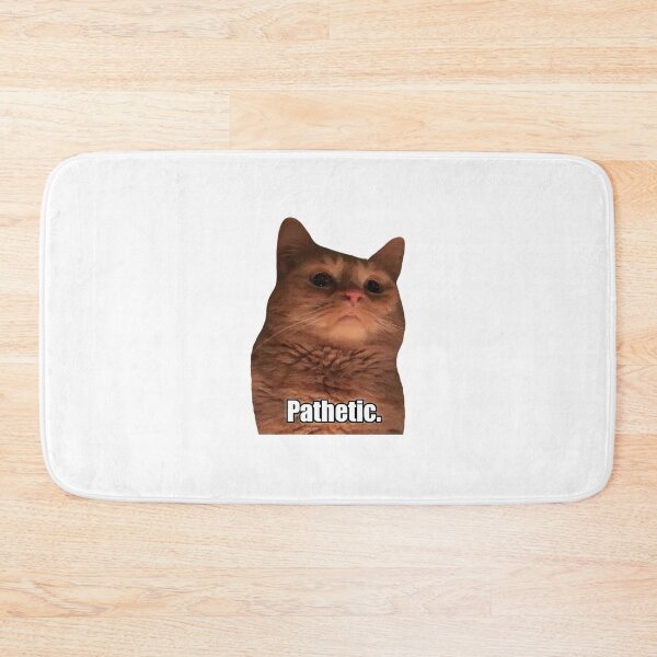 Item preview, HD Pathetic Cat Meme Face designed and sold by fomodesigns.