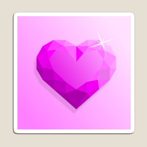 Item preview, Crystal heart designed and sold by uniquesanja.