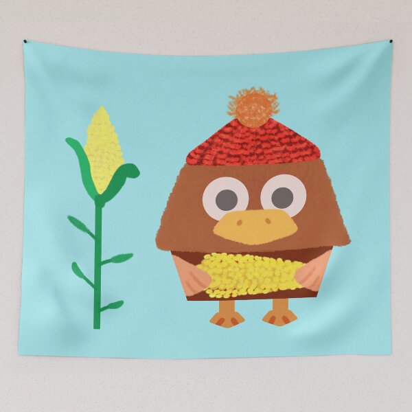 Item preview, Duck with its corn designed and sold by MILdecals.