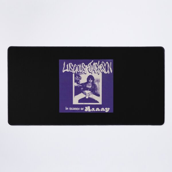 Artikelvorschau, Luscious Jackson original Auf der Suche nach Manny Albumcover entworfen und verkauft von DavidHapper.