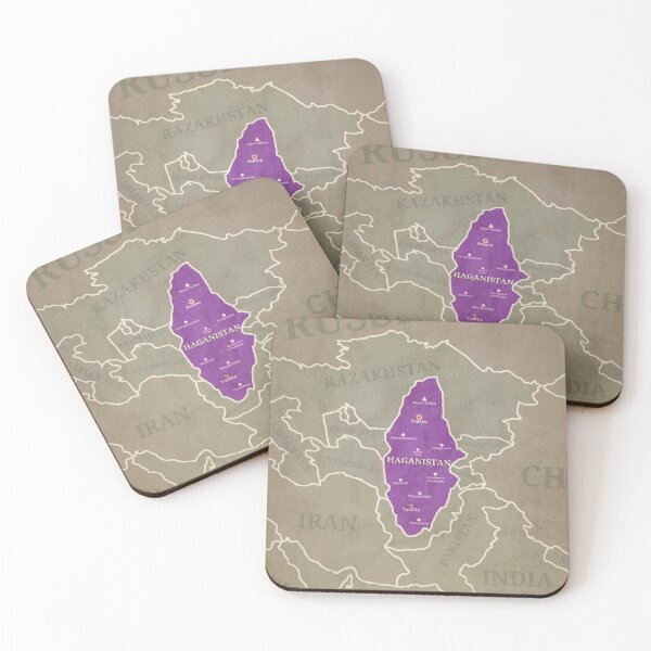 Item preview, The Map of Haganistan designed and sold by DiamandaHagan.