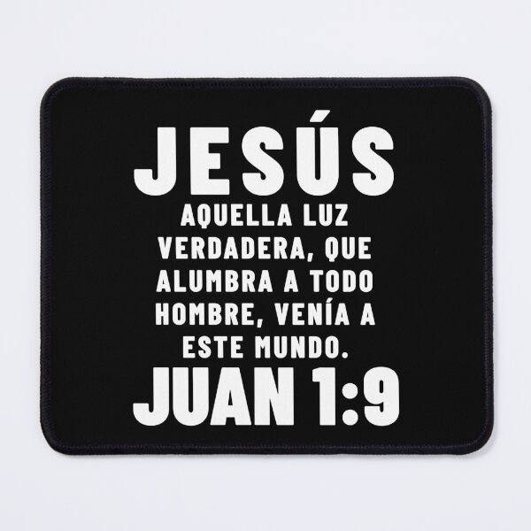 Item preview, John 1:9 Jesus The True Light Spanish Bible Verse designed and sold by NombresDeJesus.