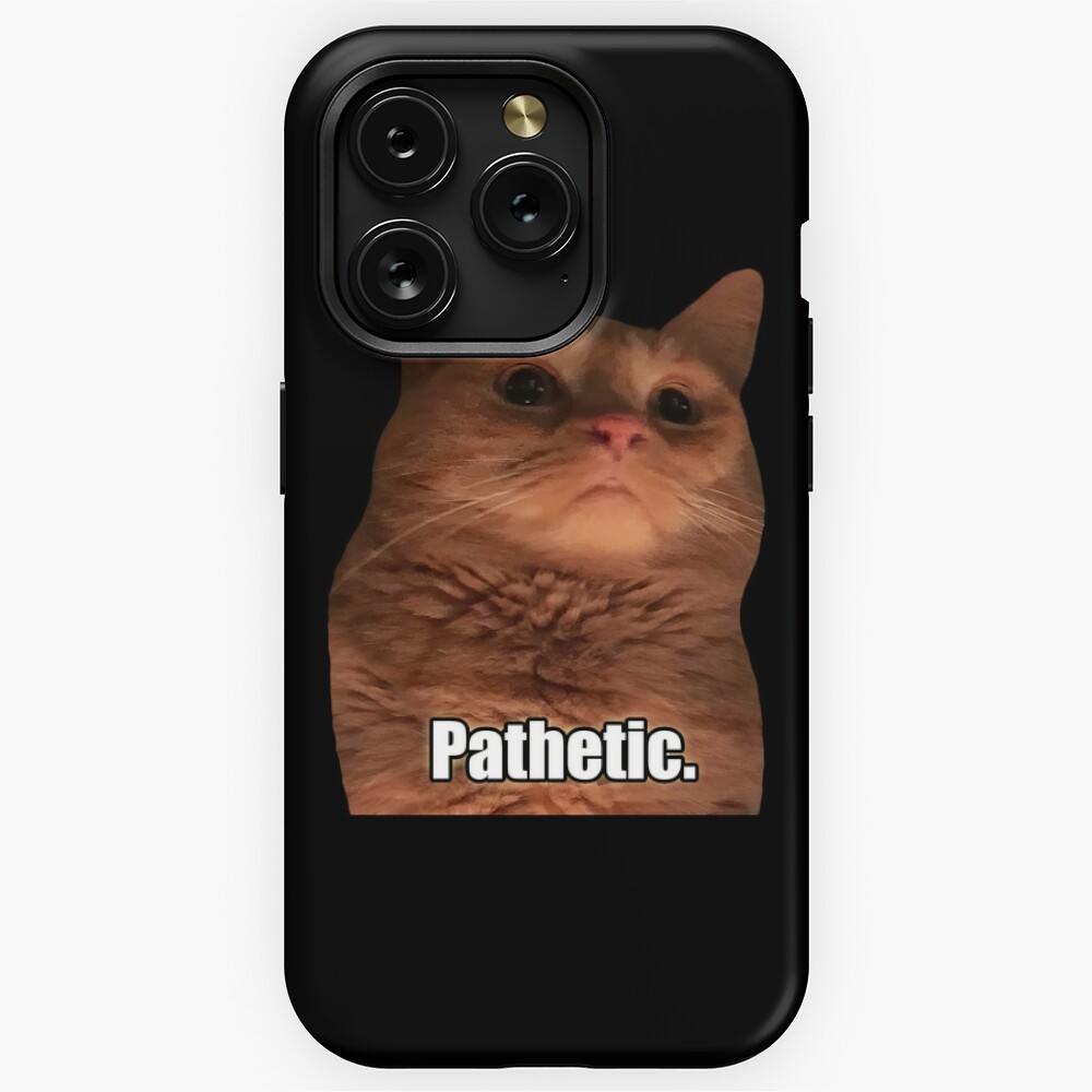 HQ Pathetic Cat Meme Cursed Face | iPad Case & Skin