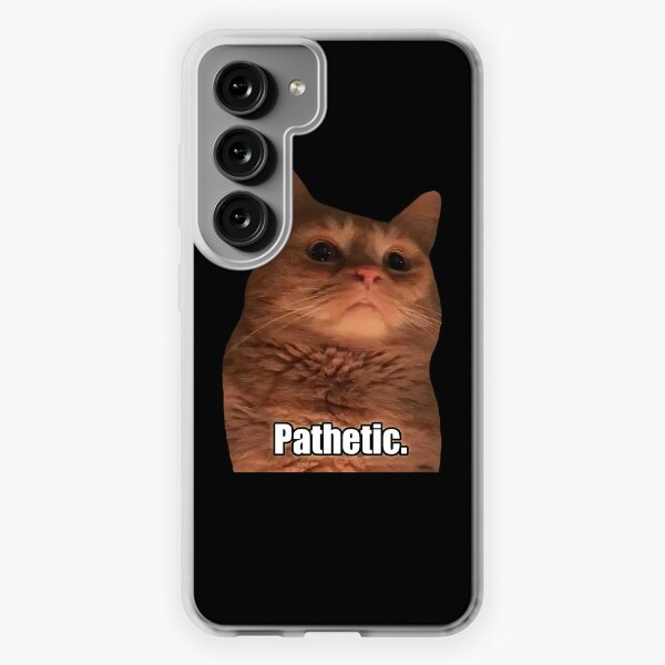 HQ Pathetic Cat Meme Cursed Face | Poster