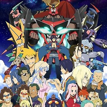 Gurren Lagann Poster for Sale by REPIXELS