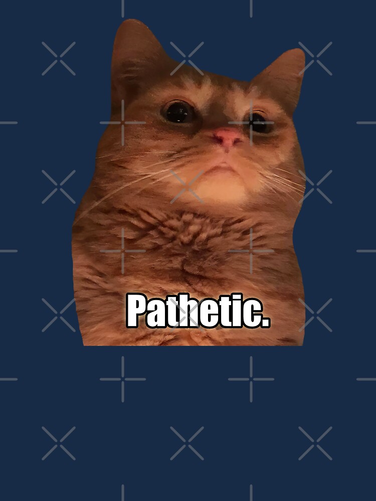 HQ Pathetic Cat Meme Cursed Face | iPad Case & Skin