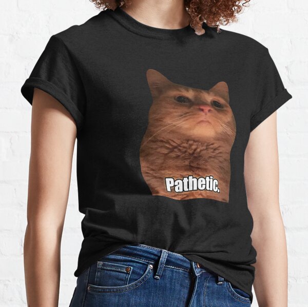 HQ Pathetic Cat Meme Cursed Face | Poster