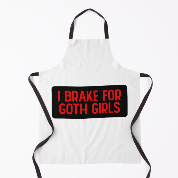 Item preview, I Brake For Goth Girls Funny Helmet designed and sold by Sour Soul.