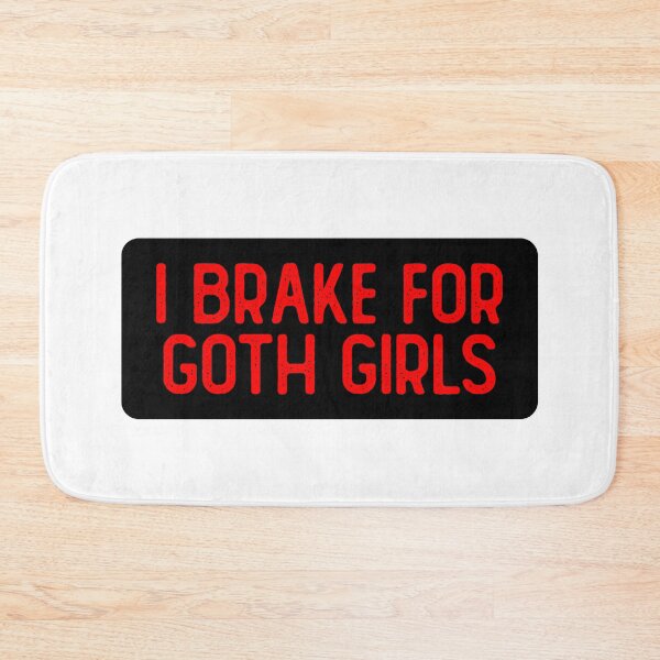 Item preview, I Brake For Goth Girls Funny Helmet designed and sold by Sour Soul.
