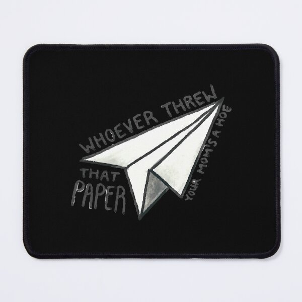 Item preview, Whoever threw that paper vine Sticker designed and sold by DavidHapper.