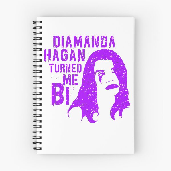 Item preview, Diamanda Hagan Turned Me Bi (Purple) designed and sold by DiamandaHagan.