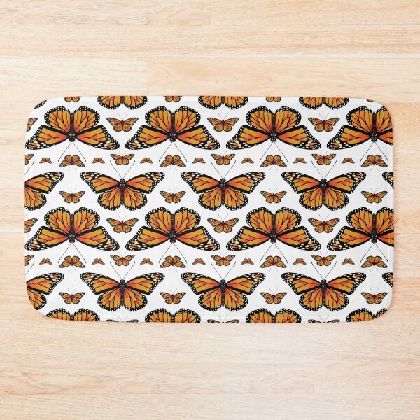 Item preview, Monarch Butterflies seamless repeat pattern designed and sold by Ricogfx.