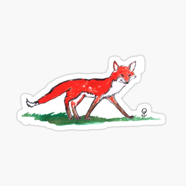 fuchs Sticker