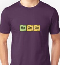 Ba Zn Ga! - periodic elements scrabble Unisex T-Shirt