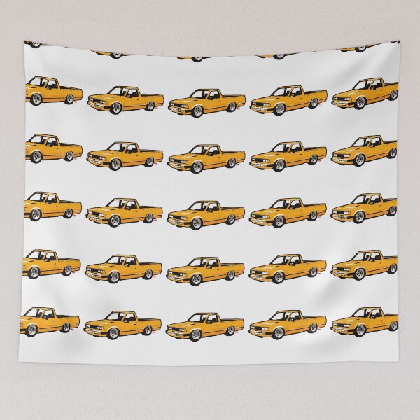 Item preview, Yellow 80s D Truck designed and sold by CoolRide.