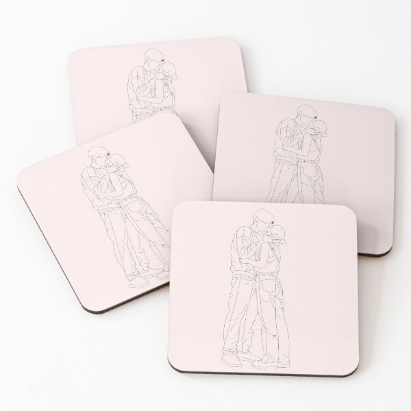 Item preview, Couple kissing love designed and sold by morgananjos.