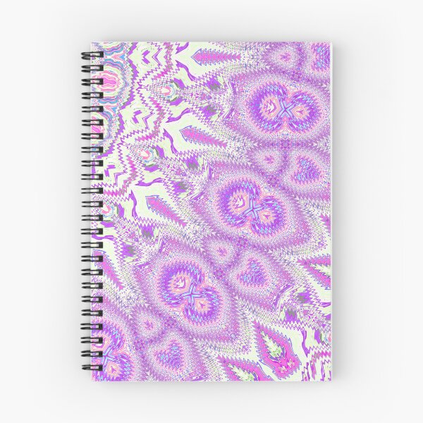Item preview, The pink, lilac, white and blue repetitive mosaic kaleidoscopic pattern designed and sold by IraNiva.