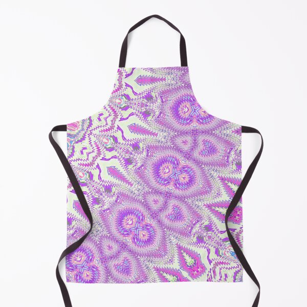 Item preview, The pink, lilac, white and blue repetitive mosaic kaleidoscopic pattern designed and sold by IraNiva.