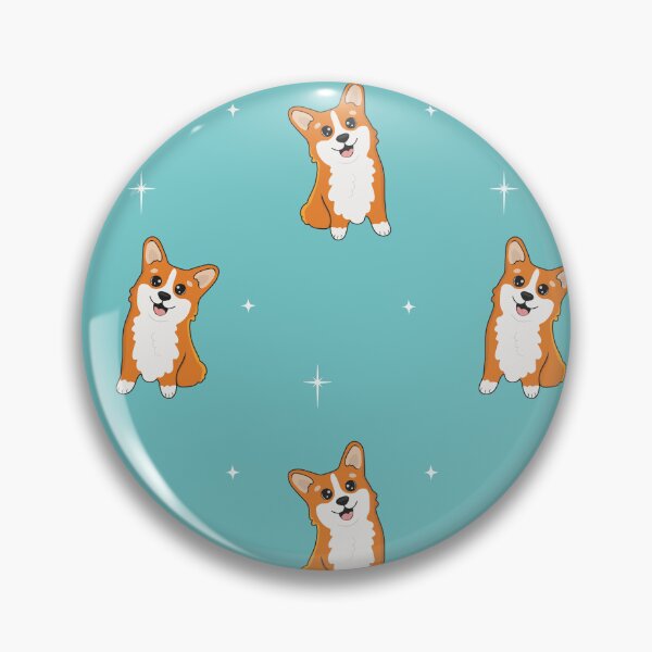 Item preview, Jolly corgis in green  designed and sold by pretty-os.