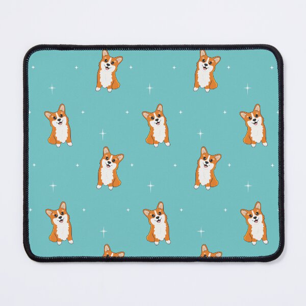 Item preview, Jolly corgis in green  designed and sold by pretty-os.