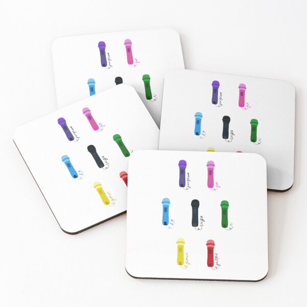 Item preview, Microphone sticker set designed and sold by KFriendShop.