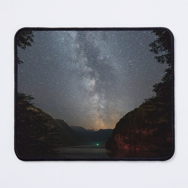 Item preview, The Milky Way over the Königssee in Berchtesgaden - Berchtesgaden Alps designed and sold by xP42.