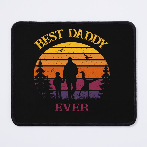 Item preview, Best Dad Ever - 2 kids -retro vintage-Father´s Day designed and sold by Shirt-Designs.