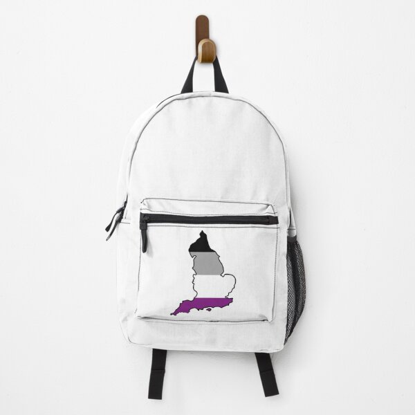 Item preview, England Outline - Asexual Pride Flag designed and sold by uni-que-designs.