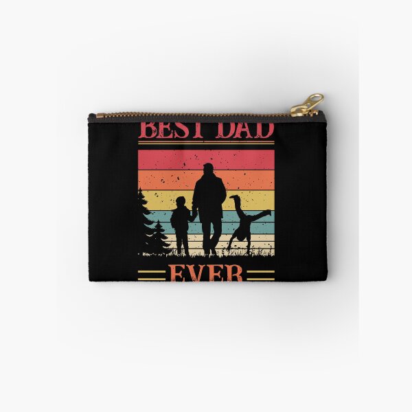 Item preview, Best Dad Ever - 2 kids -retro vintage-Father´s Day designed and sold by Shirt-Designs.