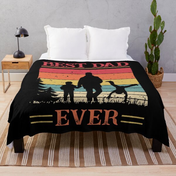 Item preview, Best Dad Ever - 2 kids -retro vintage-Father´s Day designed and sold by Shirt-Designs.