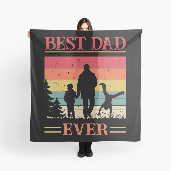 Item preview, Best Dad Ever - 2 kids -retro vintage-Father´s Day designed and sold by Shirt-Designs.