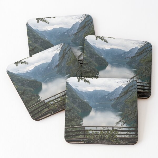 Item preview, View of the Königssee from the Rabenwand - Berchtesgaden Alps - Berchtesgaden designed and sold by xP42.