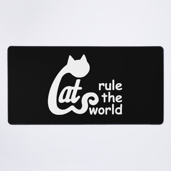Item preview, Cats rule the world designed and sold by Scat the cat.