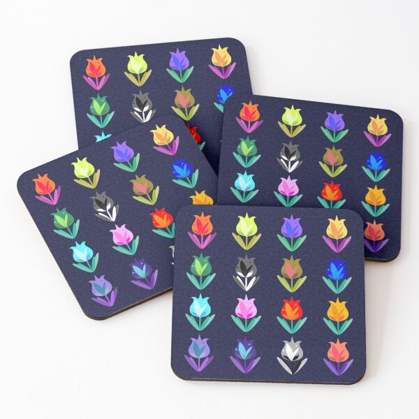Item preview, Nocturne Tulip Garden designed and sold by nocturne-design.