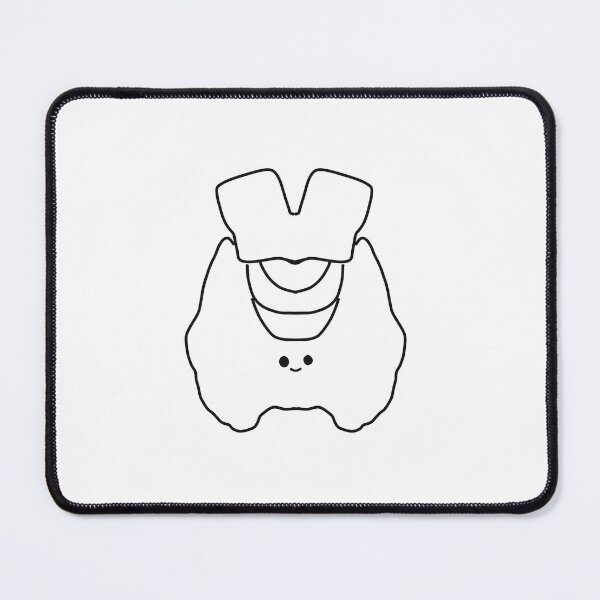Item preview, Kawaii Thyroid gland    Medical illustration  designed and sold by Drevych-shop.