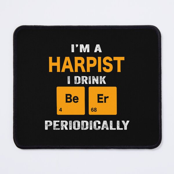 Item preview, Beer Drinker Gift, Funny harpist Shirt, harpist Gift, harpist fathers day christmas gift Shirt, Beer Drinker Drink Beer Periodically designed and sold by xlnv.