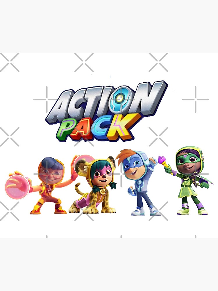 "Action Pack" Poster for Sale by FashionCiiity Redbubble