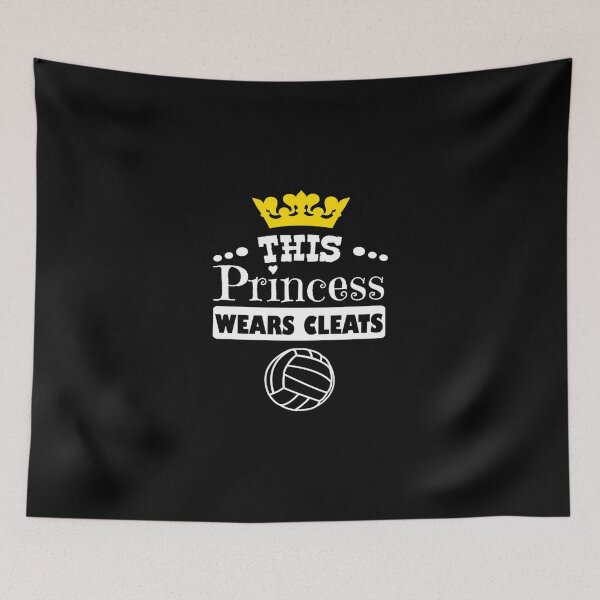 Item preview, Volleyball T Shirt This Princess Wears Cleats Classic T-Shirt designed and sold by contawana1s.