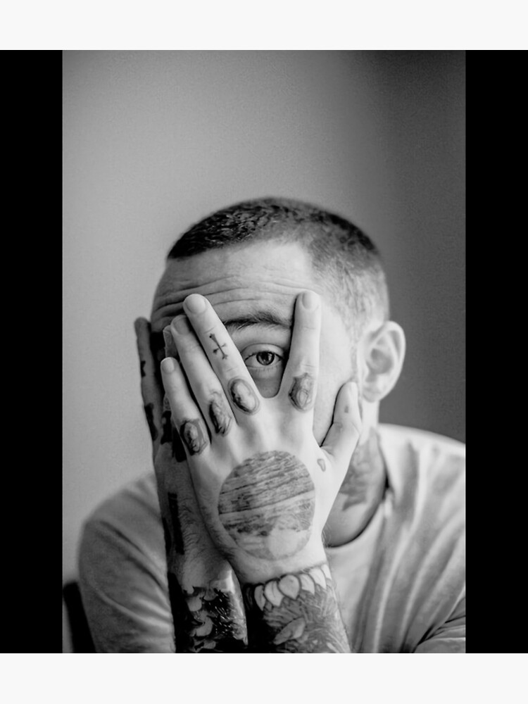 Mac Miller Hand Tattoo Poster Wall Decor