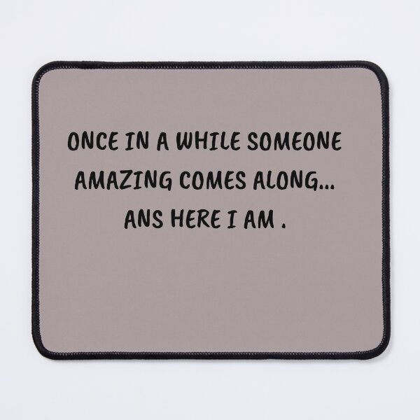 Item preview, once in a while someone amazing comes along years here i am FUNNY /T-SHIRT designed and sold by FRANI-ART.