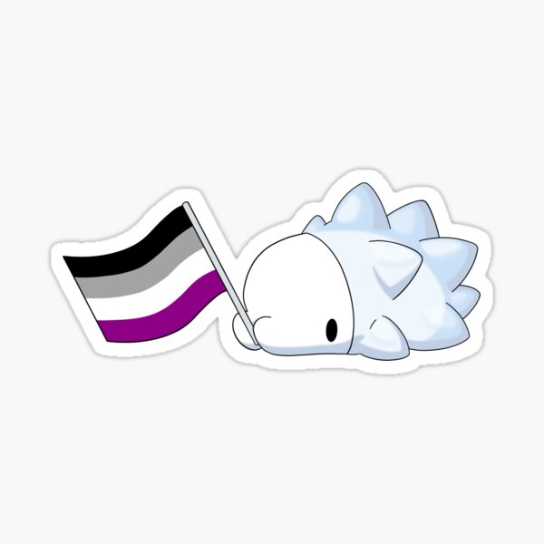 Pride Snom Asexual Sticker