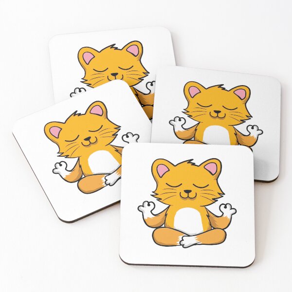 Item preview, Yoga Cat, Meditation Yoga For Children And Parents designed and sold by Shirtflyer.