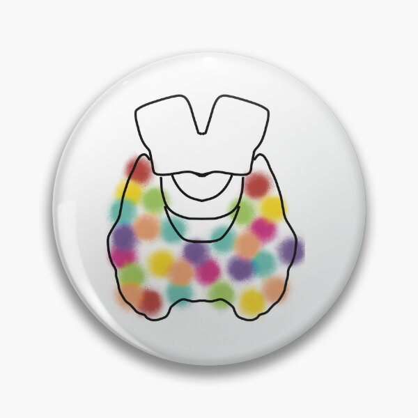 Item preview, Thyroid gland    Medical illustration  designed and sold by Drevych-shop.