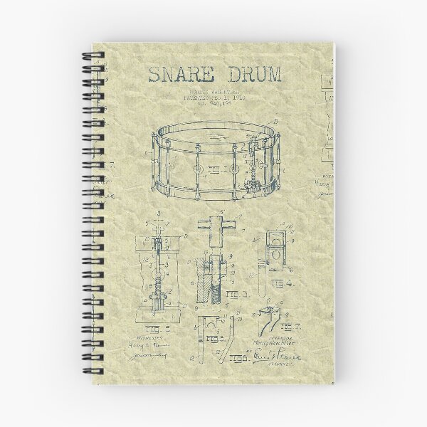 Item preview, Snare Drum Patent designed and sold by roseynug.