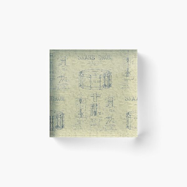 Item preview, Snare Drum Patent designed and sold by roseynug.