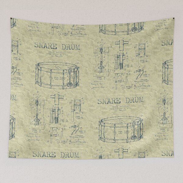 Item preview, Snare Drum Patent designed and sold by roseynug.