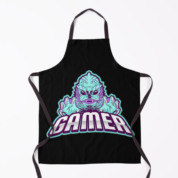 Item preview, Gamer with Aquatic Monster designed and sold by PRIVARSHU.